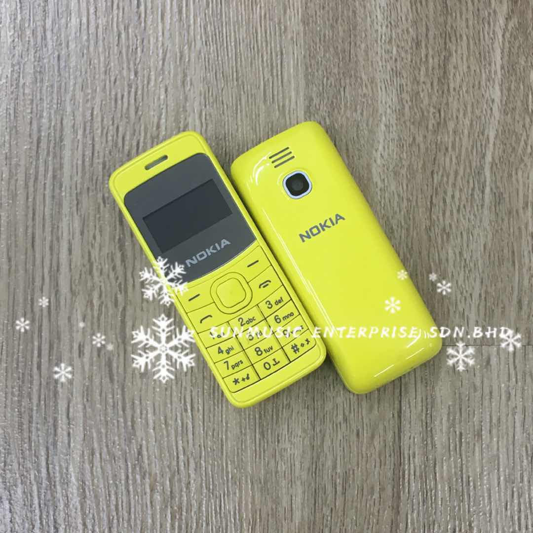 (Yellow)NOKIA 8110 Super mini Body Wireless Bluetooth Dialer Phone(Ready Stock)